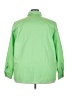 Unbranded Green Long Sleeve Button-Down Shirt Size 22W - photo 2
