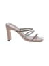 Kaanas Silver Tan Sandals Size 6 - photo 1