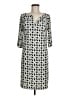 Laundry by Design Print Ivory Casual Dress Size 6 - photo 1