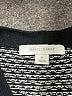 Madison Grey 100% Cotton Houndstooth Black Pullover Sweater Size XL - photo 7