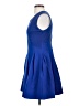 BCBGMAXAZRIA Solid Blue Cocktail Dress Size S - photo 5