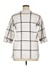 Tahari Checkered-gingham Ivory Pullover Sweater Size 1X - photo 2