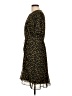 Sam Edelman 100% Polyester Animal Print Yellow Casual Dress Size 12 - photo 5