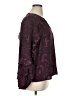 wonderly 100% Polyester Burgundy Long Sleeve Blouse Size XL - photo 4