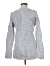 Simply Vera Vera Wang Chevron-herringbone Silver Pullover Sweater Size M - photo 2