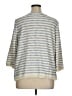 J.Jill 100% Cotton Silver Pullover Sweater Size XL - photo 2