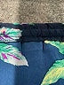 Blush 100% Polyester Floral Black Blue Cocktail Dress Size S - photo 7