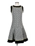 Sara Campbell Graphic Gray Casual Dress Size 2 - photo 1