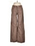 Shein 100% Cotton Brown Jeans Size M (tall) - photo 1