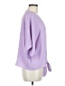 Express 100% Polyester Purple 3/4 Sleeve Blouse Size M - photo 4