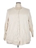 Torrid 100% Cotton Ivory Cardigan Size 5X Plus (5) - photo 1