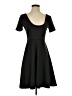 Unbranded Solid Black Casual Dress Size S - photo 1