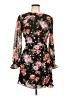 Storia 100% Polyester Floral Black Cocktail Dress Size L - photo 1