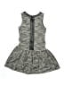 Elisa B. 100% Polyester Tweed Gray Dress Size 12 - photo 2