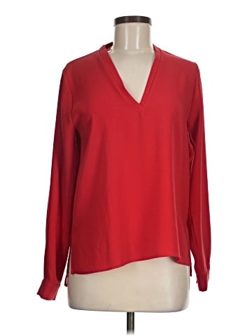 Zara Basic Long Sleeve Blouse (view 1)