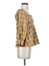 Entro Yellow 3/4 Sleeve Blouse Size S - photo 4