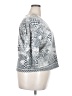 Raakhee 100% Cotton Silver 3/4 Sleeve Top Size 2X - photo 4