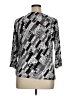Ruby Rd. Silver 3/4 Sleeve Top Size XL - photo 2