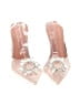 Unbranded Ivory Silver Heels Size 7 1/2 - photo 2