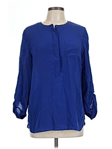 Talbots Long Sleeve Silk Top (view 1)