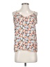Ann Taylor LOFT 100% Polyester Orange Sleeveless Blouse Size S - photo 1