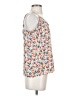 Ann Taylor LOFT 100% Polyester Orange Sleeveless Blouse Size S - photo 4
