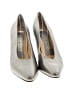 Evan Picone Metallic Silver Gray Flats Size 7 - photo 2