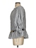 Listicle 100% Rayon Gray 3/4 Sleeve Blouse Size S - photo 5