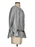 Listicle 100% Rayon Gray 3/4 Sleeve Blouse Size S - photo 4