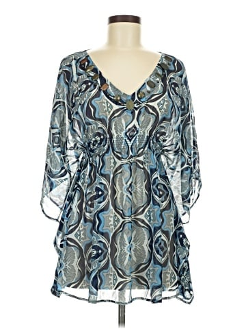 New York & Company 3/4 Sleeve Blouse (view 1)