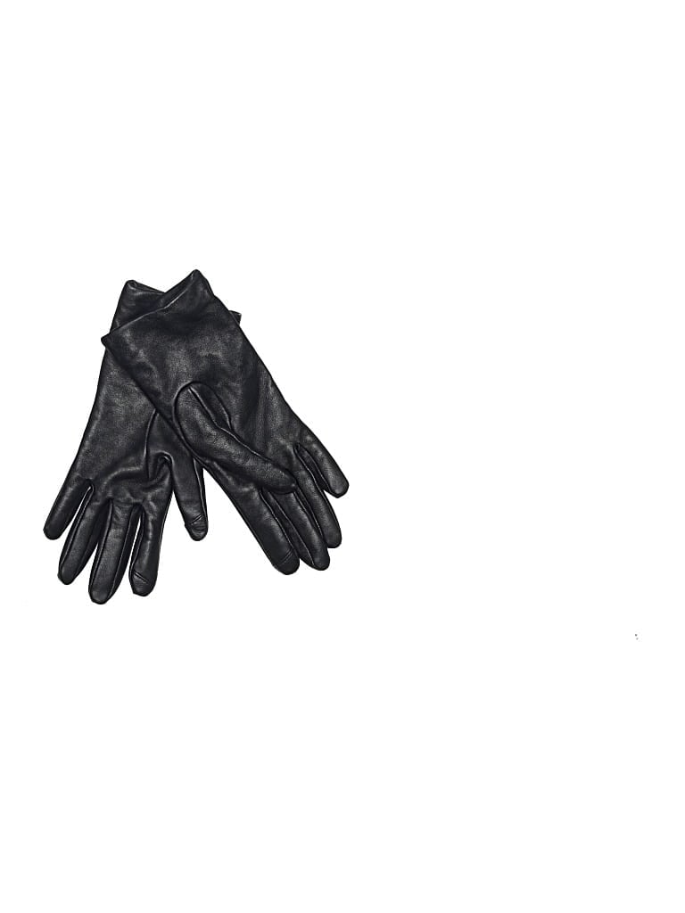 Pre-owned Lands' End Gloves In Black