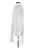 Frankie. 100% Polyester Silver 3/4 Sleeve Blouse Size S - photo 5