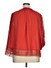 Lifestyle Attitude 100% Polyester Red 3/4 Sleeve Blouse Size 1X - photo 2