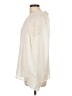 Mary Square 100% Polyamide Ivory Long Sleeve Blouse Size L - photo 5