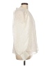 Mary Square 100% Polyamide Ivory Long Sleeve Blouse Size L - photo 4