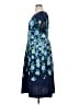 Talbots Floral Blue Casual Dress Size 16 - photo 5