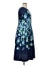 Talbots Floral Blue Casual Dress Size 16 - photo 4