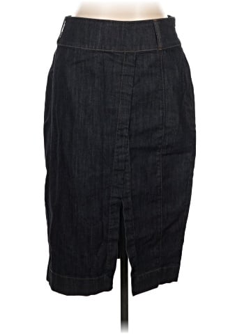 White House Black Market Denim Skirt (view 1)