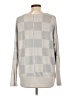 Lularoe Checkered-gingham Gray Pullover Sweater Size L - photo 2