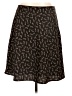 Old Navy 100% Polyester Animal Print Black Casual Skirt Size 10 - photo 1