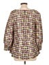 Tuckernuck 100% Polyester Yellow 3/4 Sleeve Blouse Size L (estimated) - photo 2