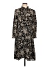 Gerard Darel 100% Polyester Paisley Black Casual Dress Size 10 (42) - photo 1