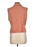 Shein 100% Polyester Orange Sweater Vest Size 12 - photo 2