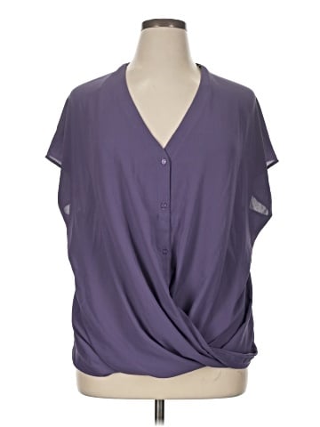 Lush Short Sleeve Blouse (view 1)