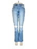 Gap Hearts Blue Jeans Size 28R Waist - photo 1