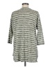 Caslon Stripes Gray 3/4 Sleeve T-Shirt Size M - photo 2