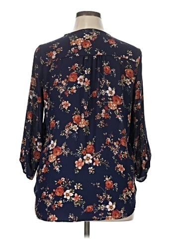 Sweet Rain 3/4 Sleeve Blouse (view 2)