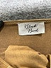 Black Bead Solid Tan Cocktail Dress Size S - photo 7