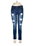 Rampage Hearts Blue Jeans Size 9 - photo 1