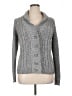 St. John's Bay 100% Acrylic Gray Cardigan Size XL (petite) - photo 1